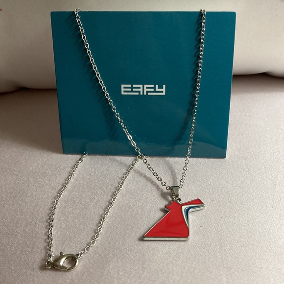 NWOT - EFFY Carnival Cruises Limited Edition Whale-Tail Necklace & Pendant - Picture 8 of 11